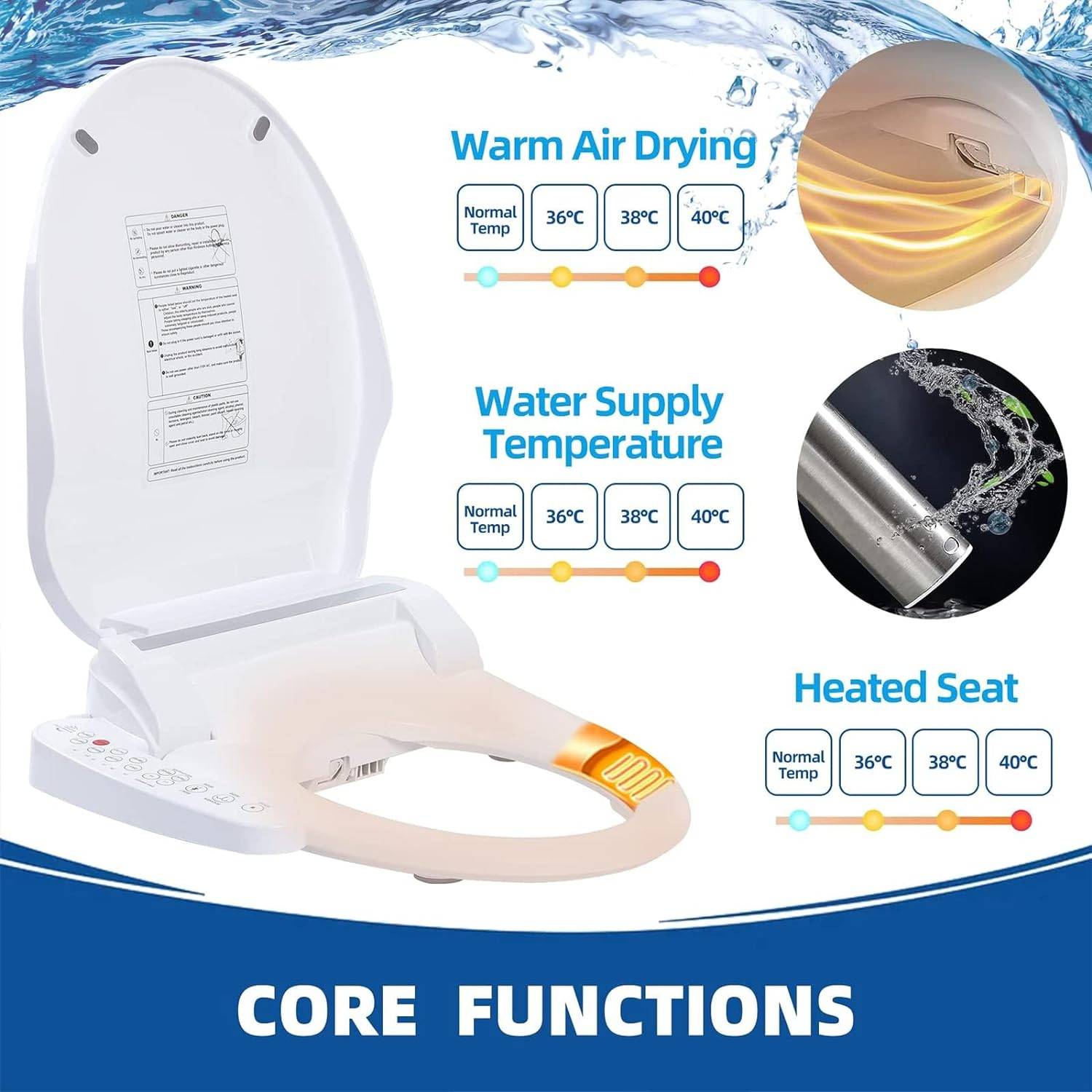 Electric Bidet Seat: image 2