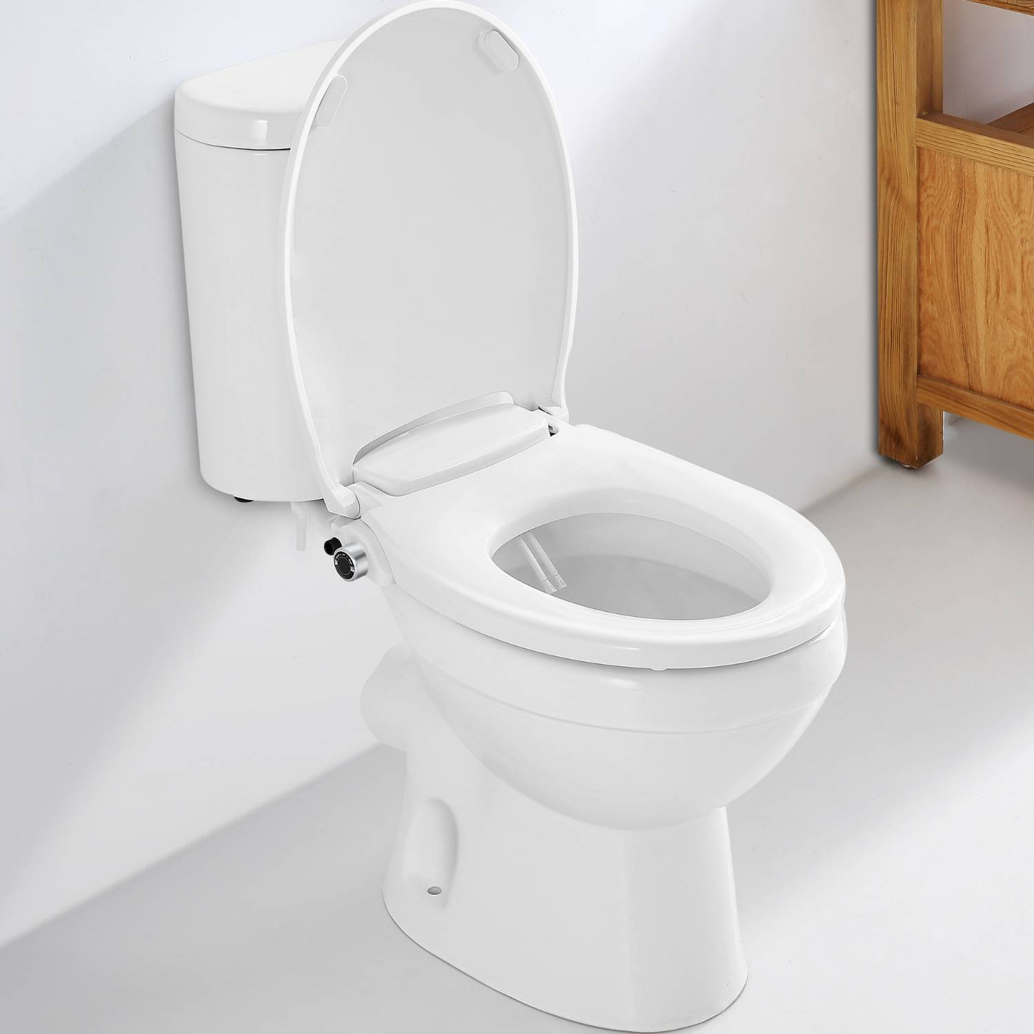 Non-Electric Bidet Toilet Seat - Elongated: image 6
